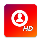 Big profile HD picture viewer  icône