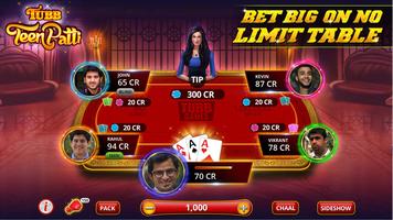 Tubb Teen Patti - Indian Poker capture d'écran 2