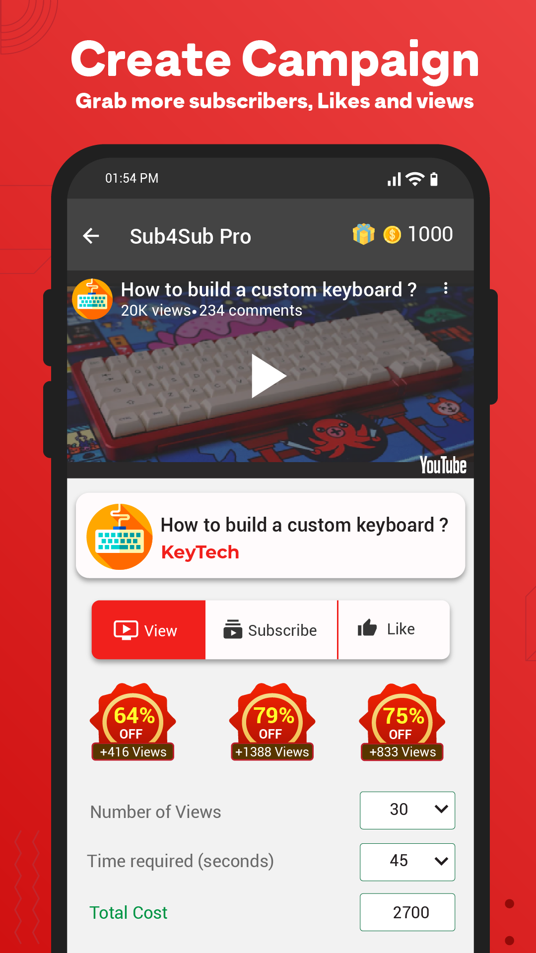 Sub4Sub Pro - View, Like & Sub Apk 2.6.2 For Android – Download Sub4Sub Pro - View, Like & Sub Xapk (Apk Bundle) Latest Version From Apkfab.Com
