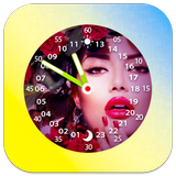 ikon Beauty Clock Live Wallpaper