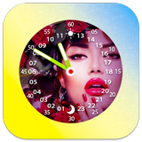 Beauty Clock Live Wallpaper أيقونة