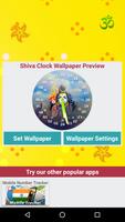 Shiva Clock Live Wallpaper 스크린샷 1