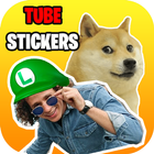 Stickers de Youtubers (WAStickerApps) icône