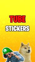 Stickers de Youtubers (WAStickerApps) Affiche