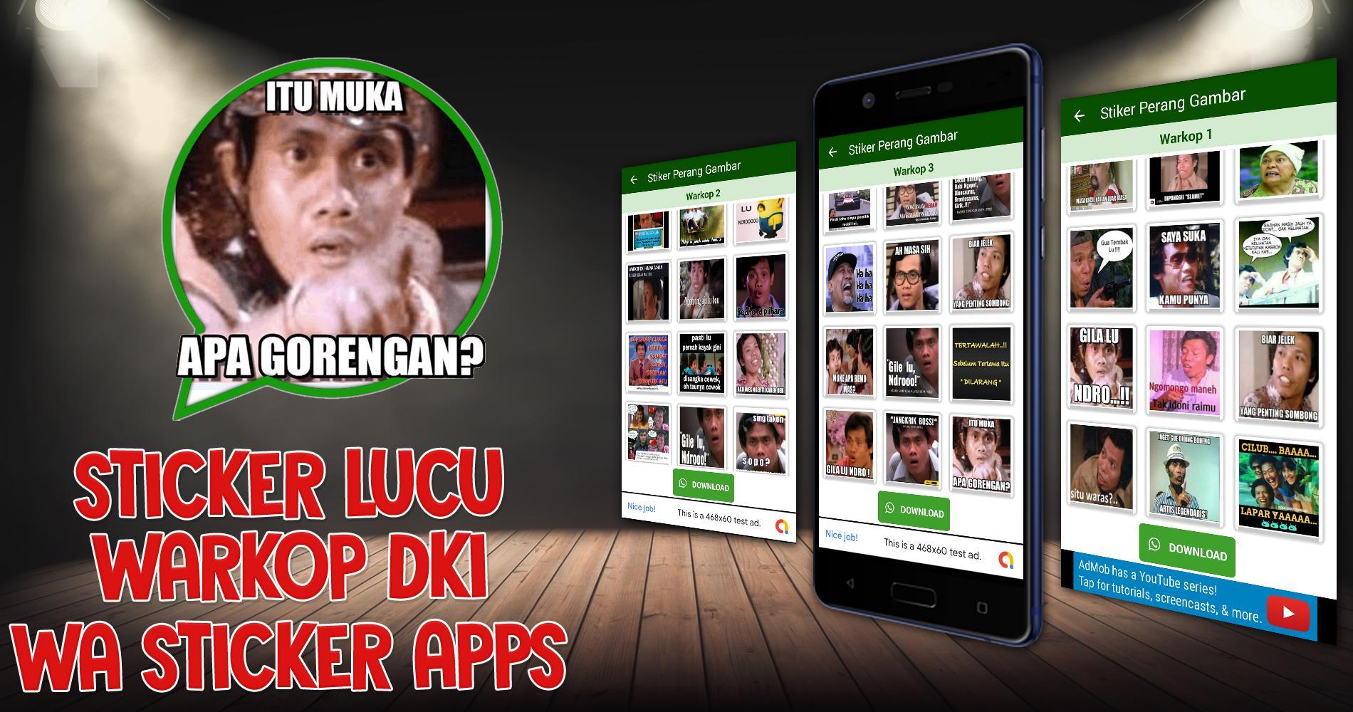 Stiker Warkop Lucu Meme Wa Sticker Wastickerapps For Android Apk