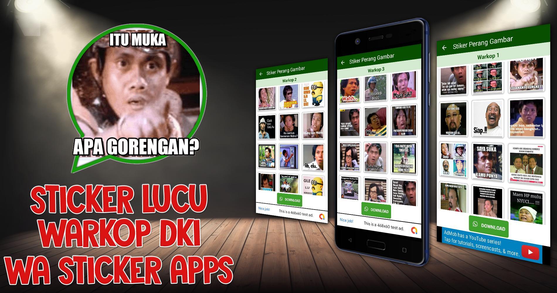 Stiker Warkop Lucu Meme Wa Sticker Wastickerapps For Android Apk