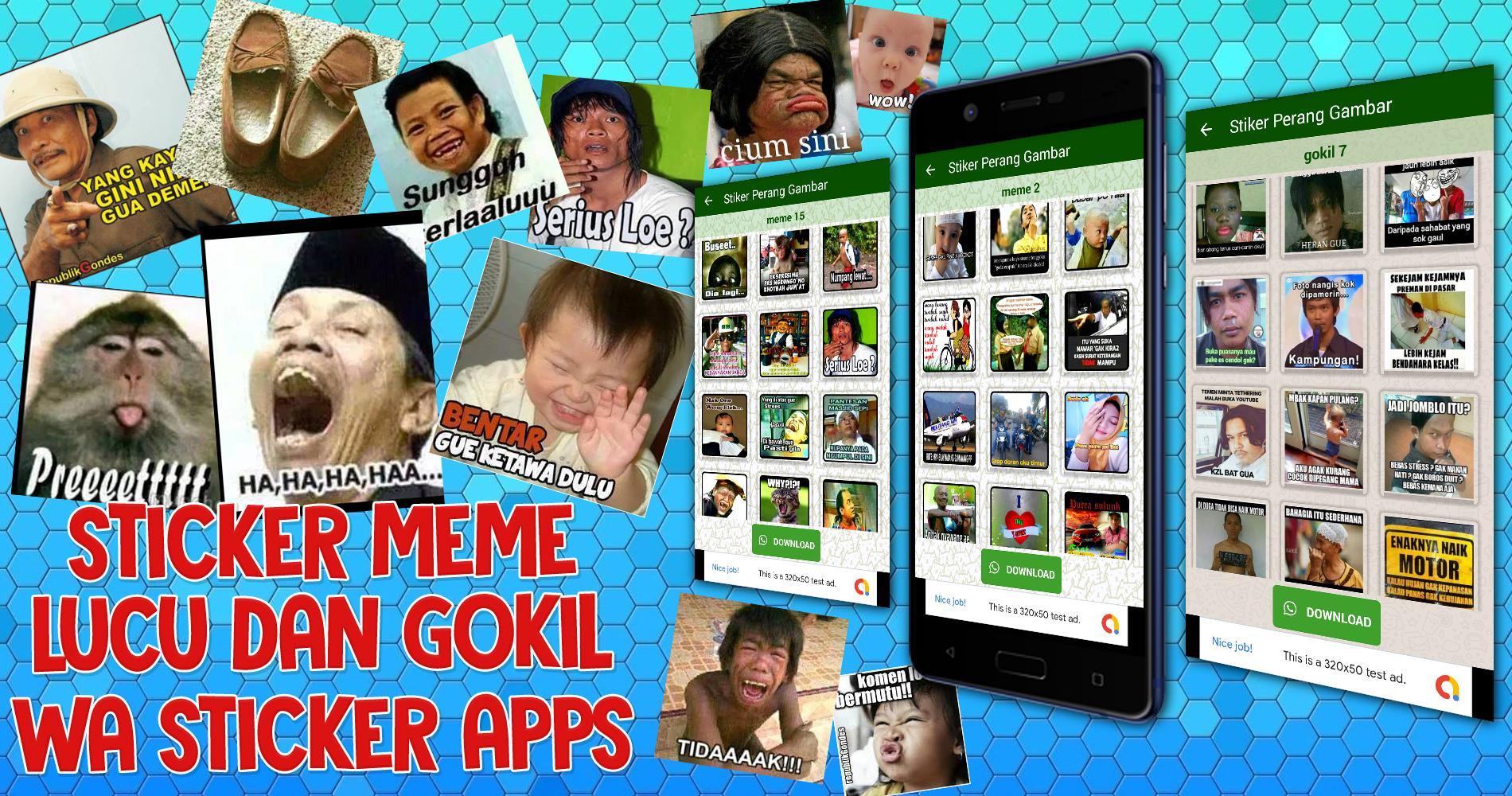 Stiker Meme Lucu Indonesia Wastickerapp Stickers For Android Apk