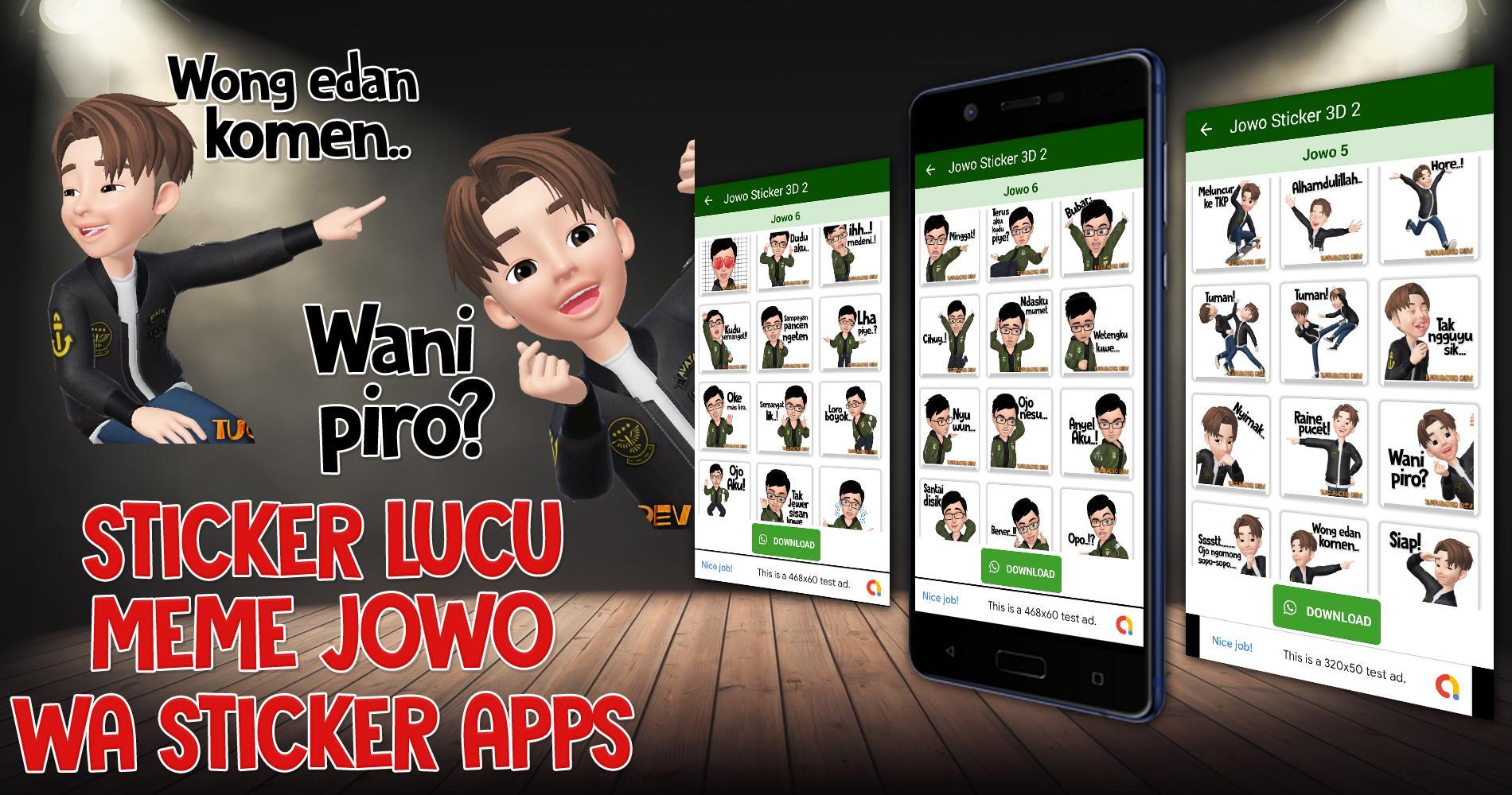 3d Jowo Wa Stiker Lucu Wastickerapps Jawa Indo For Android Apk 3d Jowo Wa Stiker Lucu Wastickerapps Jawa Indo For Android Apk