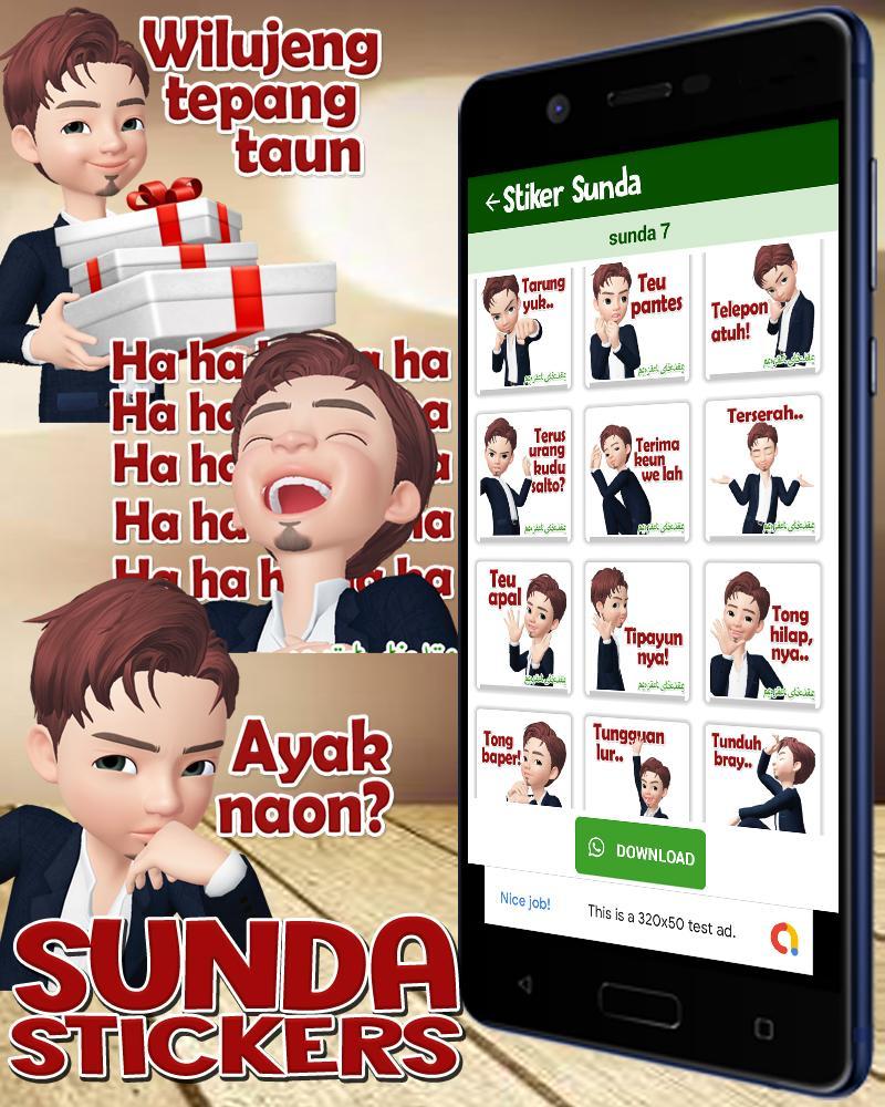 Wa Stiker Sunda 3d Lucu Stickers Sunda Jawa Barat For Android