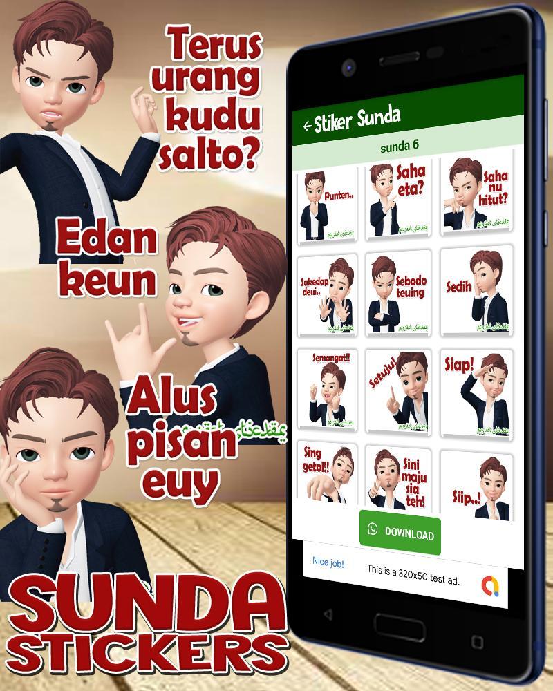 Wa Stiker Sunda 3d Lucu Stickers Sunda Jawa Barat For Android