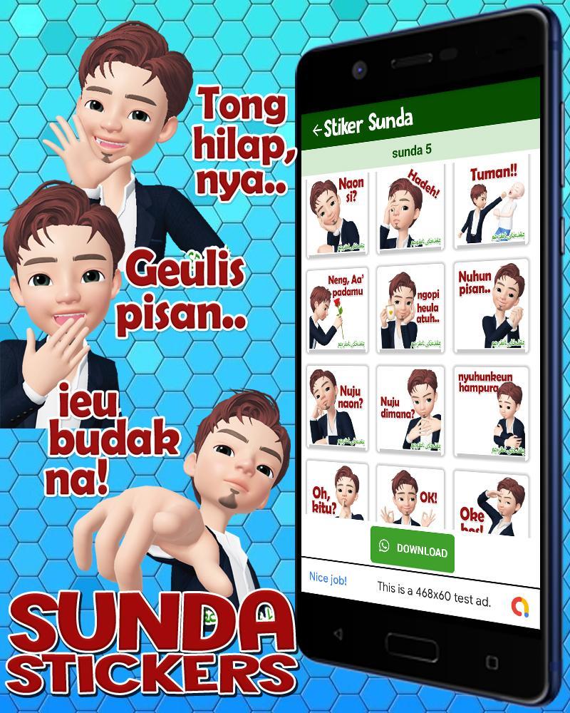 33 Kumpulan Download Stiker  Wa  Kocak  Sunda Terbaru 