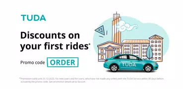 TUDA — order a ride