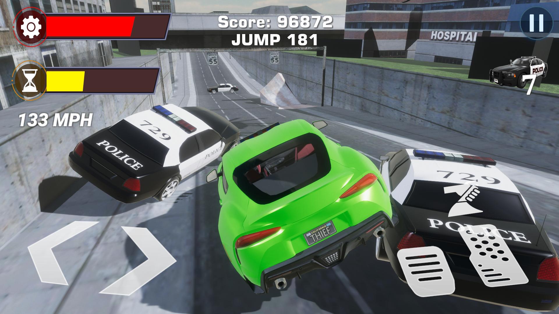 Toyota Supra Police