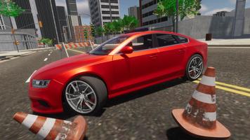 Online Audi Car Driving Game پوسٹر
