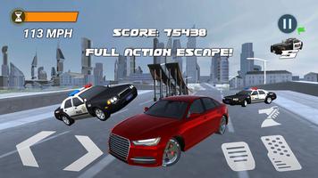 Audi Escape Police Car Chase capture d'écran 1