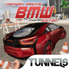 BMW 고속도로 자동차 교통 레이서 시뮬레이터 아이콘