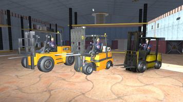 Factory Forklift Simulator 24 постер