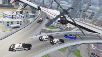 Escape Police Car Drive Game ảnh chụp màn hình 1