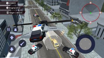 Flying Car City Police Chase screenshot 1