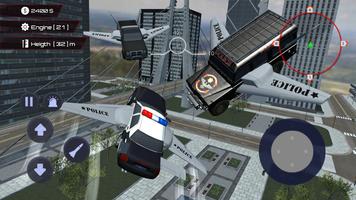 Flying Car City Police Chase screenshot 2