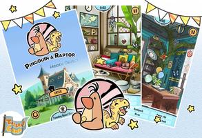 Pingouin&Raptor: Hidden Object Affiche