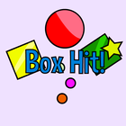 Box Hit! - Multi-colored 2.5D fun physics game icône