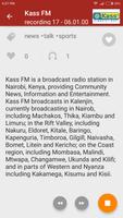 Online Radio Kenya capture d'écran 1