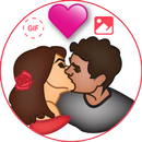 Kiss Me Gif Dp & Status, WallP APK