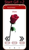 Rose Gif Status ảnh chụp màn hình 1