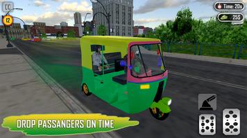 Tuk Tuk Auto Rickshaw Patrol imagem de tela 1