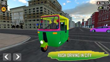 Tuk Tuk Auto Rickshaw Patrol تصوير الشاشة 2