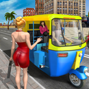 Rickshaw Stunt Driving Games APK