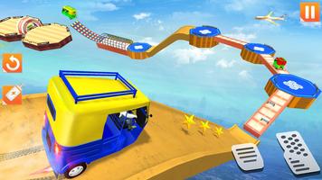 Rickshaw Stunt Driving Games imagem de tela 3