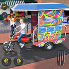 Tuk Tuk Auto Rickshaw Game 3d icon