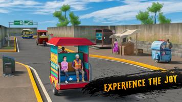 Tuk Tuk Auto Rickshaw Game 3d screenshot 3