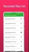 Bluetooth Sound Recorder capture d'écran 2