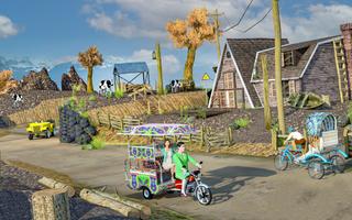 Modern Rickshaw Simulator Game تصوير الشاشة 2