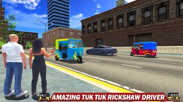 Tuk Tuk Auto Rickshaw - New Rickshaw Driving Games ảnh chụp màn hình 3