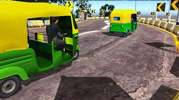 Tuk Tuk Rickshaw：Racing Game Plakat