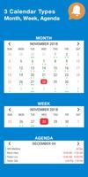 Notification Calendar capture d'écran 2