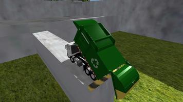 MBU Truck Sampah Simulator capture d'écran 3