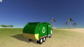 MBU Truck Sampah Simulator تصوير الشاشة 1