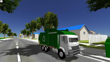 MBU Truck Sampah Simulator capture d'écran 2