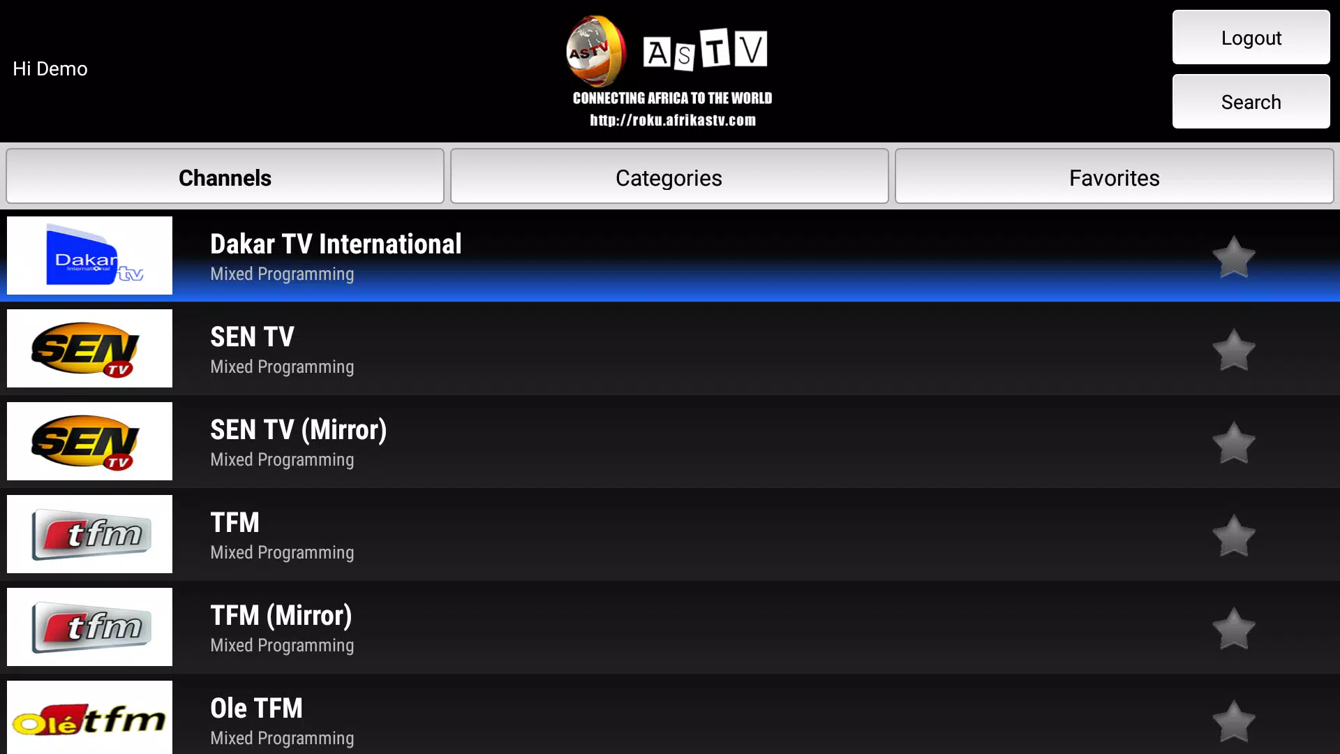 AfrikaSTV - ASTV on Android TV for Android - APK Download