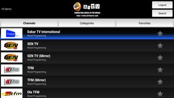 AfrikaSTV - ASTV on Android TV capture d'écran 1