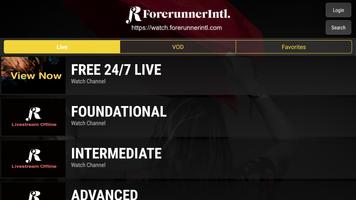 ForerunnerIntl. for Android TV Ekran Görüntüsü 1