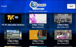 HonduTV for Android TV ảnh chụp màn hình 1