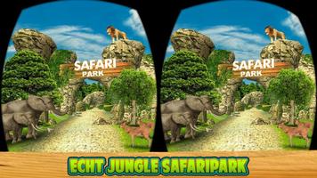 safari avonturen VR 4D-poster