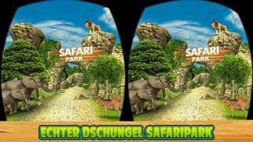 Safari-Touren Abenteuer VR 4D Plakat