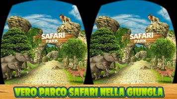 Poster safari tour avventure VR 4D